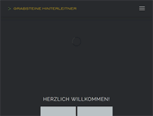 Tablet Screenshot of grabsteine-hinterleitner.at